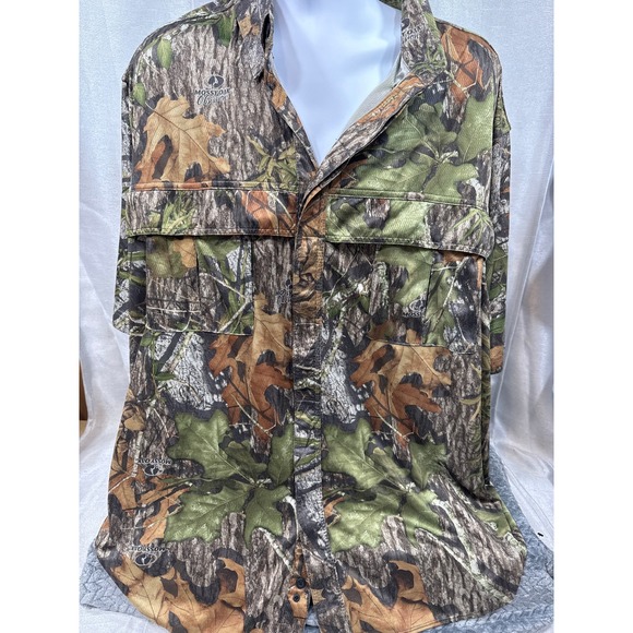 RedHead Other - RedHead Mens 2XL Mossy Oak Obsession Camo Short Sleeve Ventilated Hunting Shirt